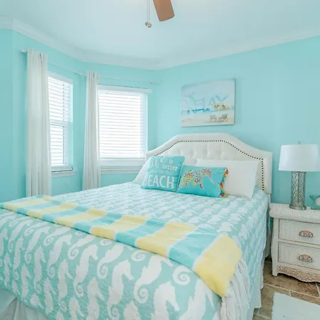 Steps To Pool And Beachamazing Views From Two Balconies Galveston Exterior photo